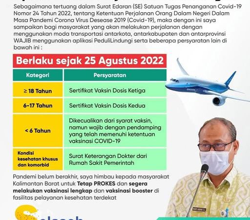 Ketentuan Pelaku Perjalanan Dalam Negeri (PPDN) Dalam Masa Pandemi Covid-19