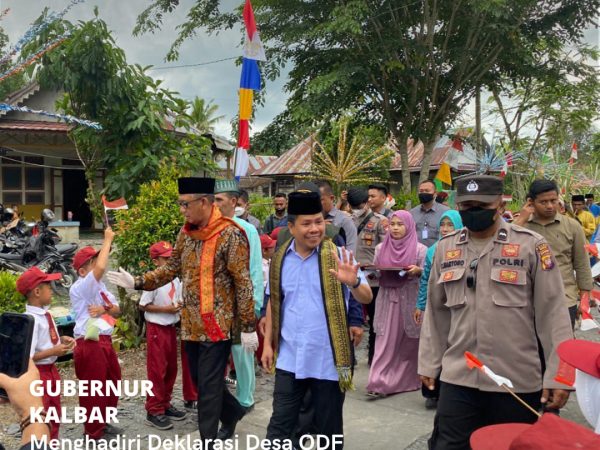 Gubernur Kalbar Hadiri Deklarasi Desa ODF