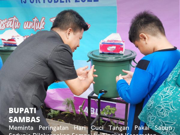 Peringatan Hari Cuci Tangan Pakai Sabun Sedunia