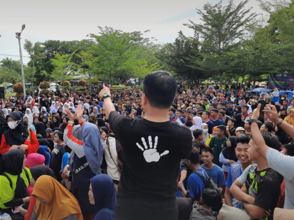 Bupati Hadiri Germas Kecamatan Sambas