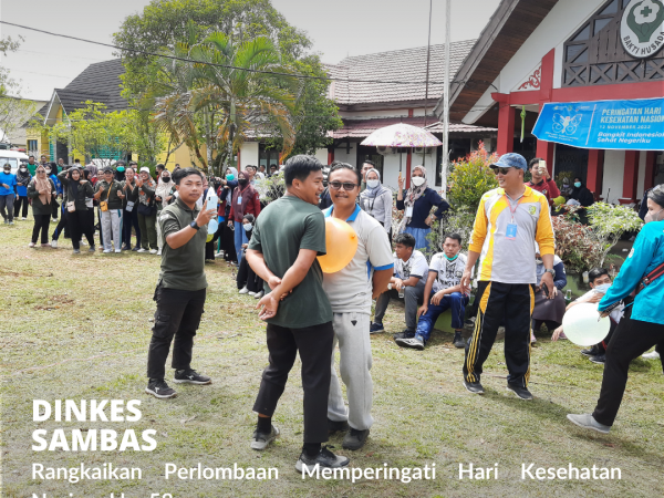 Peringatan HKN ke-58 Seluruh Nakes Ikut Perlombaan