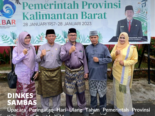 Upacara Peringatan HUT Pemprov Kalbar ke - 66