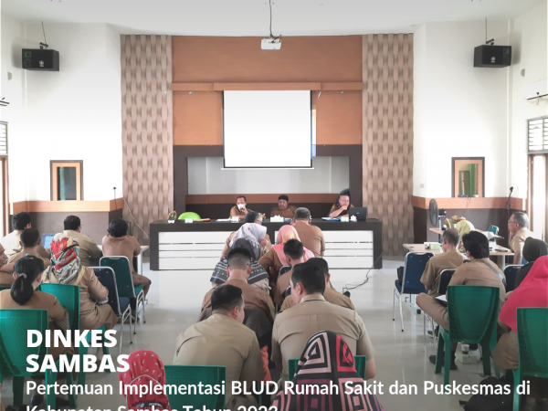 Pertemuan Evaluasi Implementasi BLUD Rumah Sakit dan Puskesmas Tahun 2023