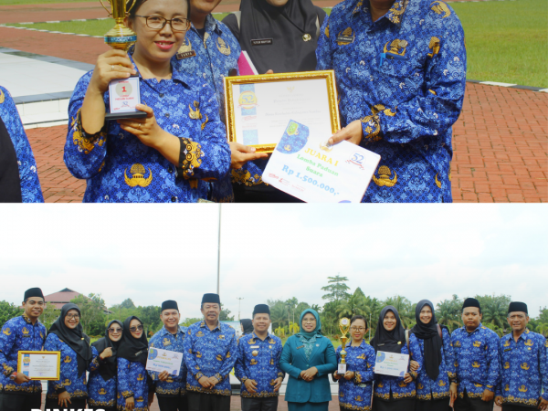 Dinkes Sambas Raih Juara Pertama Lomba Paduan Suara HUT Korpri.