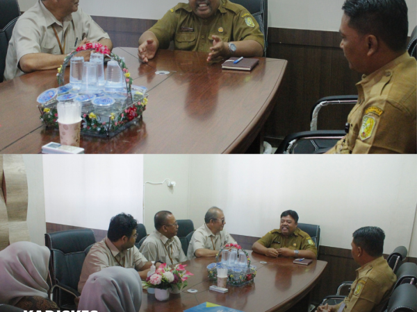 Kadiskes Terima Kunjungan dari Poltekkes Kemenkes Pontianak.