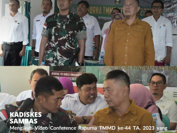 Kadiskes Mengikuti Rapurna TMMD ke-44 TA. 2023.