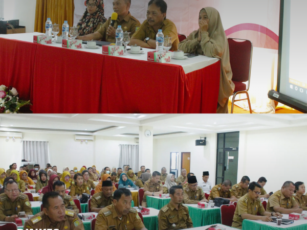 Evaluasi Pelaksaan Program Kesehatan, Dinkes Sambas Gelar Koordinasi Lintas Sektor.