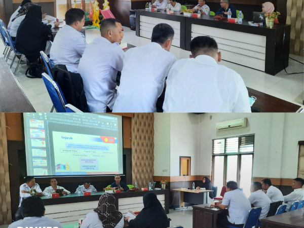 Dinkes Sambas Bersama ITEKES Muhammadiyah Kalbar Audiensi Tugas Belajar Tenaga Perawat.