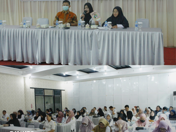 Dinkes Sambas Gelar Sosialisasi Buku Kesehatan Ibu dan Anak Kecil.